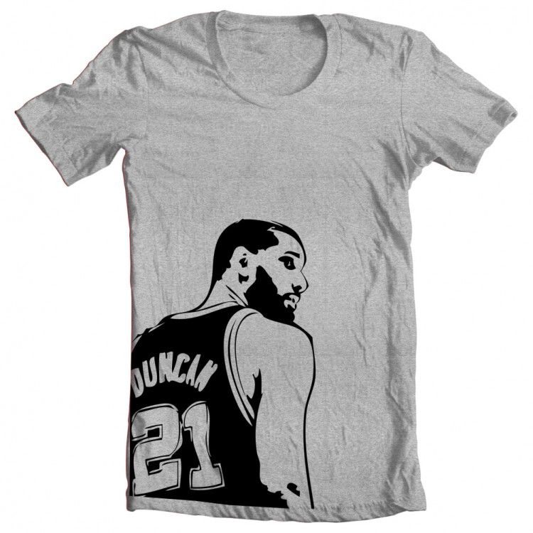 tim duncan t shirt